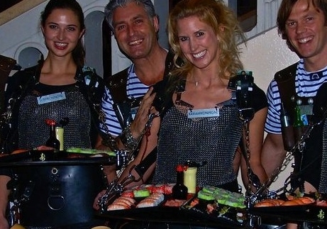 Keus uit oesters, sushi, kaviaar...